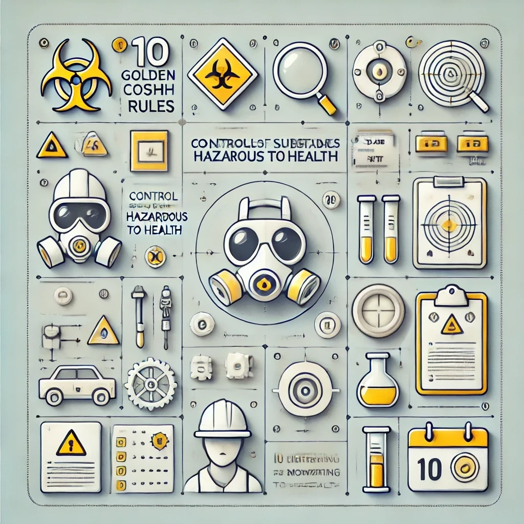 10 Golden COSHH Rules