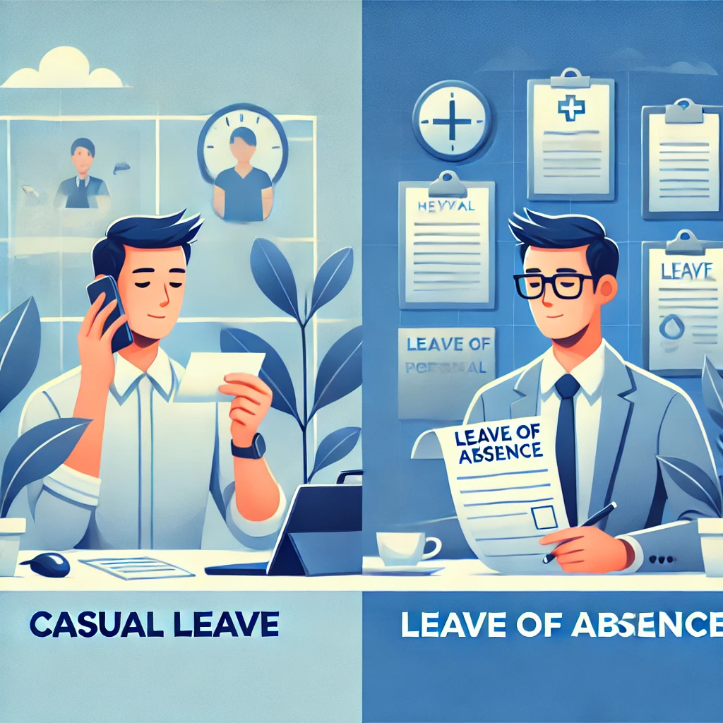 Casual Leave vs. LOA