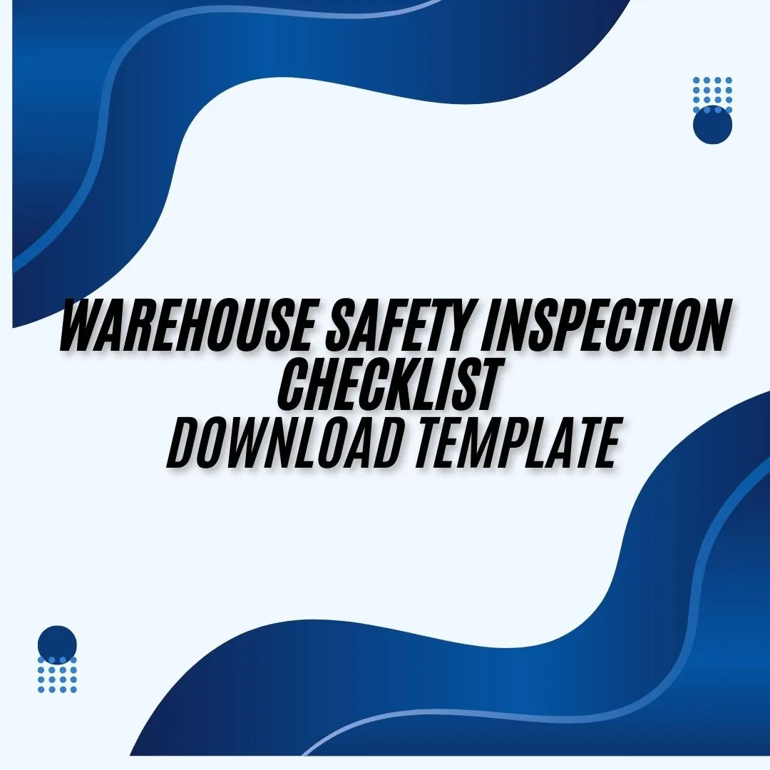 Warehouse Safety Inspection Checklist